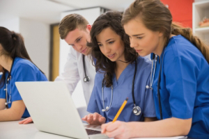 Two Nurses Talking